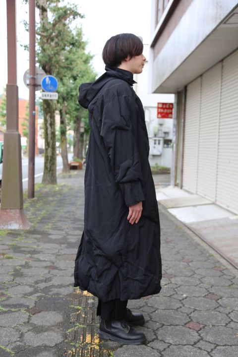 Yohji Yamamoto 2020AW 新作M-綿入りシャツコート style.2020.9.11.