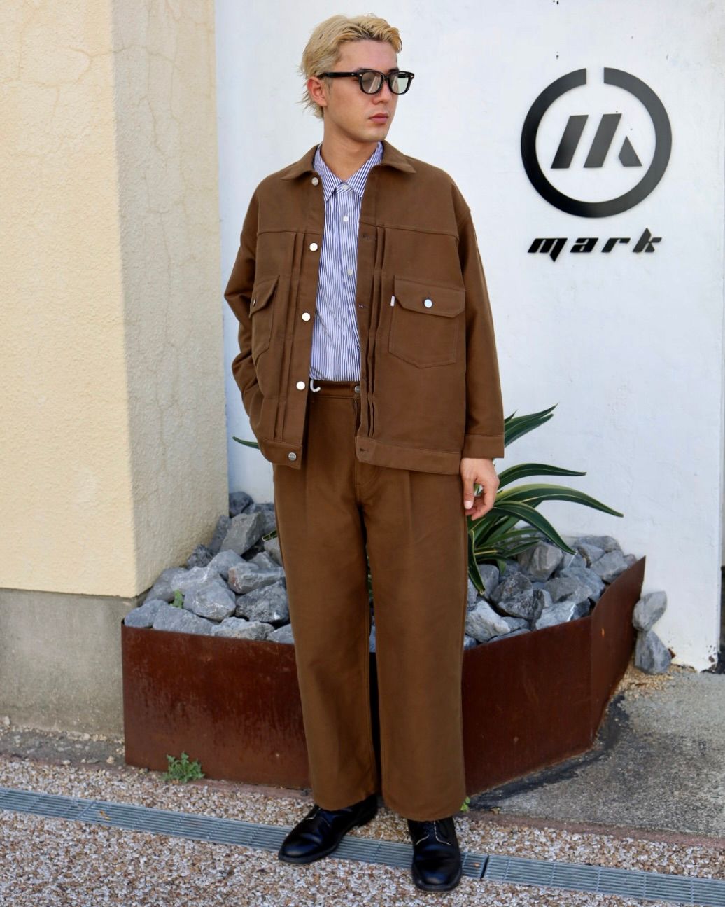 Graphpaper Cotton Double Serge Jacket MARK STYLE