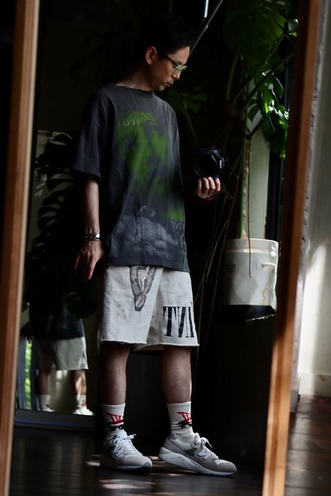 ©SAINT M×××××× ベルベルジンコラボTシャツスタイル