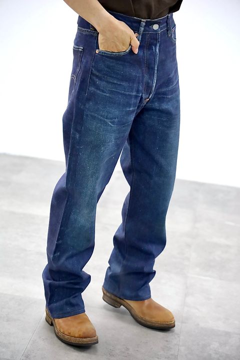 eYe JUNYA WATANABE MAN×Levi's×BerBerJin 転写デニムプリントジャケットスタイル
