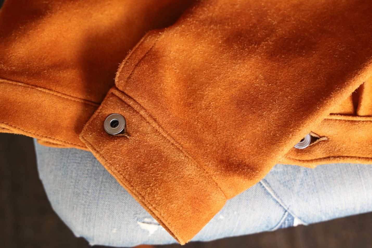 アプレッセ 2025 STYLE2 Vintage Suede Leather No.213 Jacket(25AAP-01-59)