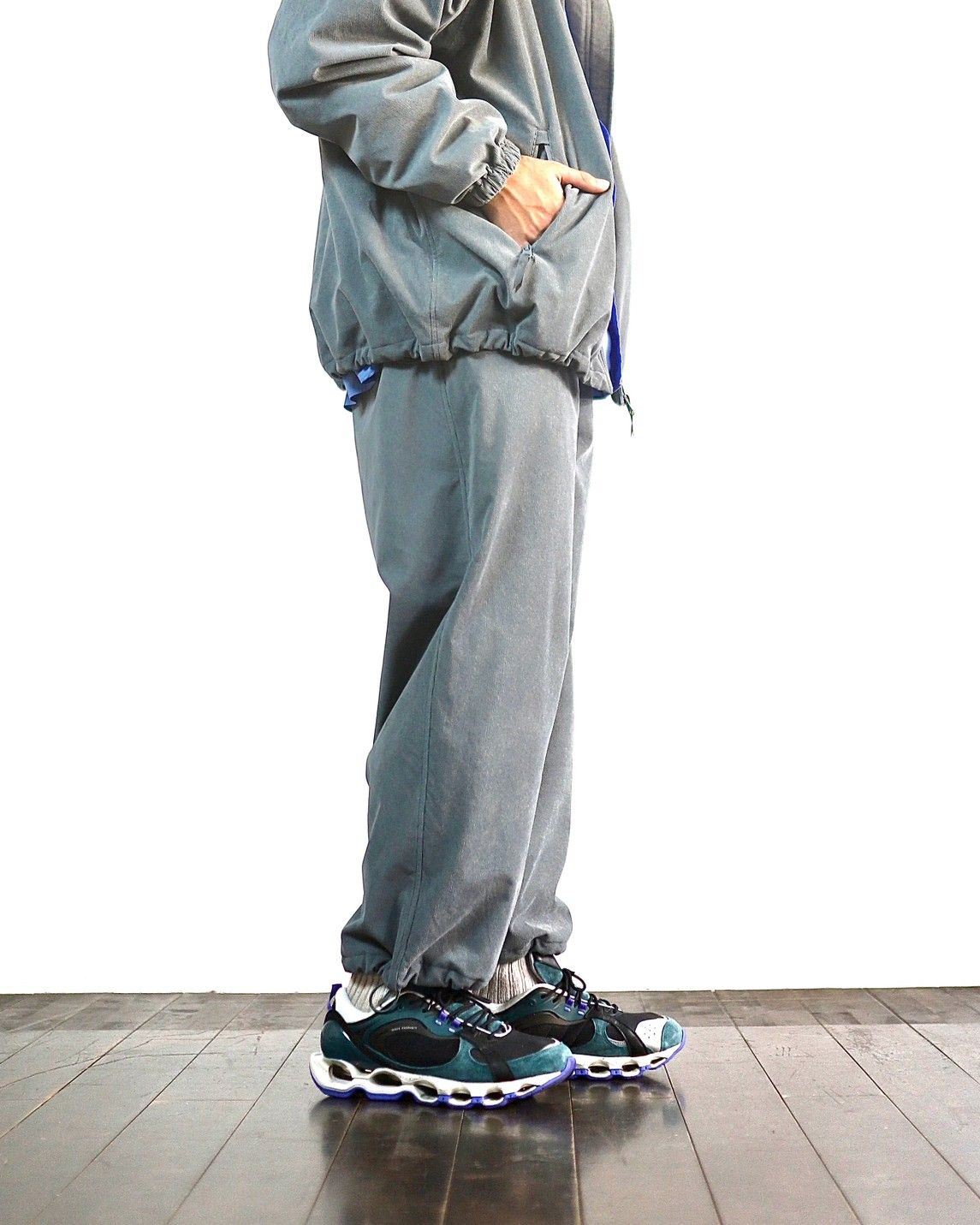 FreshService DRY CORDUROY BLOUSON w/Octa®"STEEL BLUE"スタイル