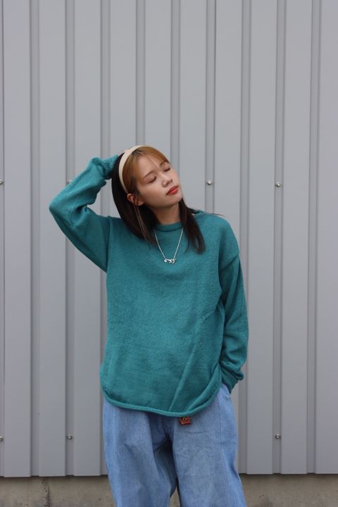 SEEALL 22AW ESSENTIAL CREWNECK SWEATER style.2022.9.10