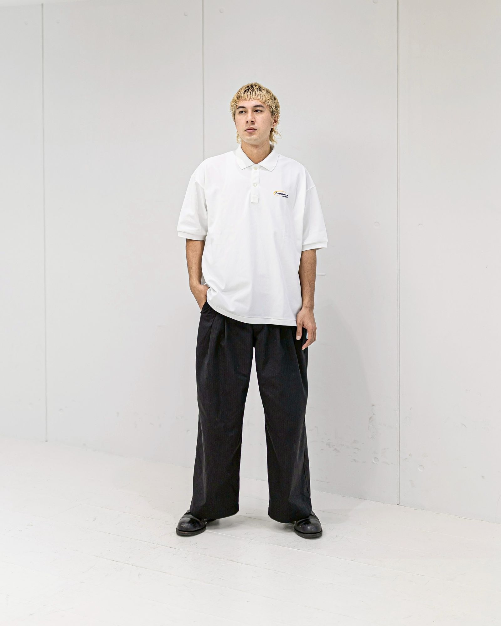 FreshService DRY PIQUE JERSEY POLO "DISPATCH" (WHITE) 新作発売！