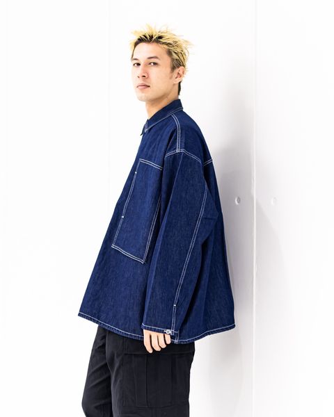 FreshService DENIM PULLOVER SHIRT(ONE WASH)10月11日(土)新作発売！