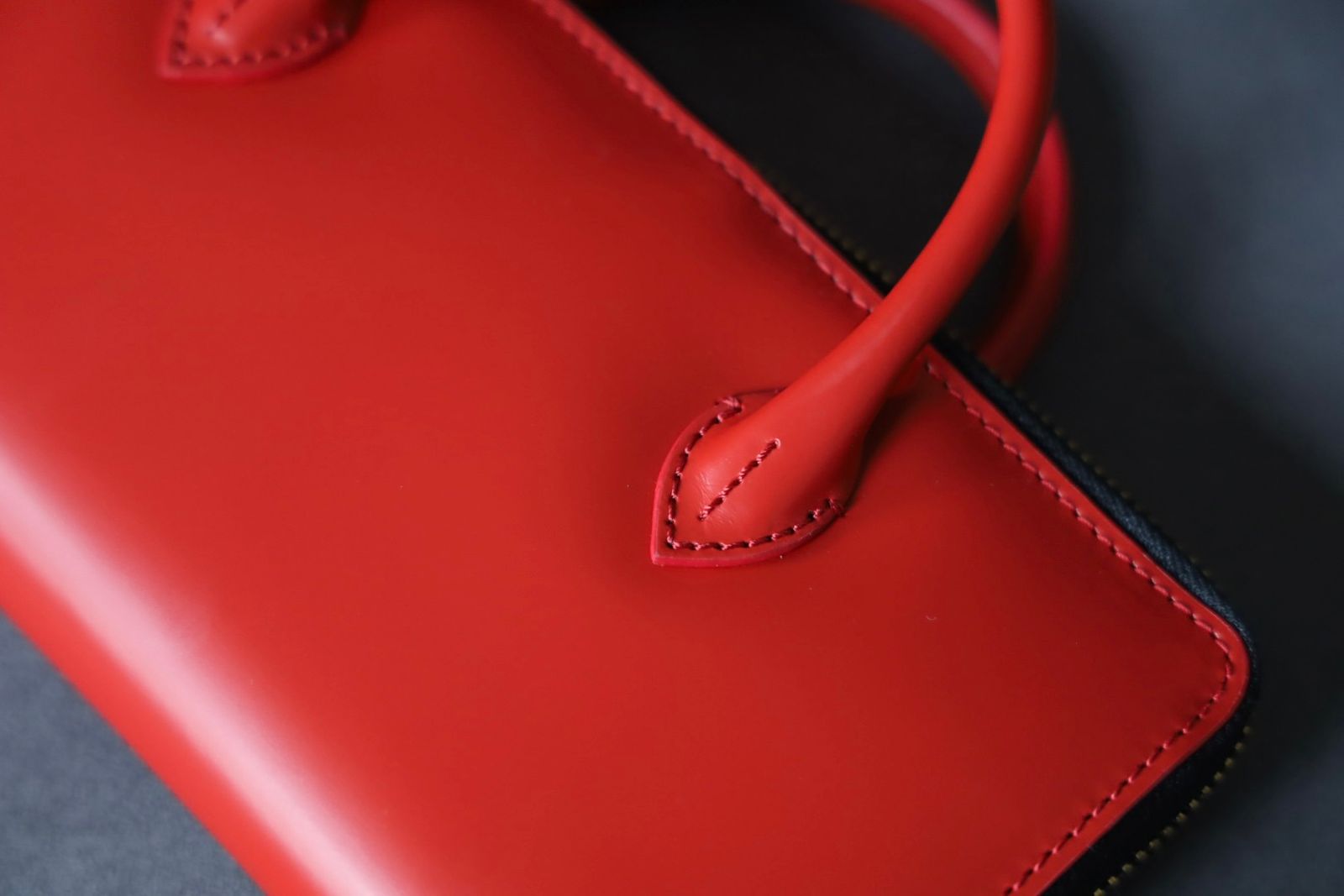コムデギャルソン 財布 HANDELS BIFOLD ZIP LONG WALLET (8Z-U110-051)RED☆9月27日発売！