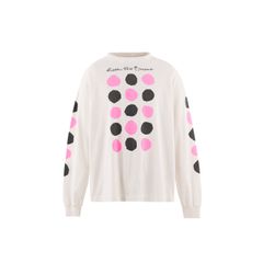 セントマイケル 26SS DOT LS T-SHIRT (SM-MK8-0000-031)WHITE☆3月7日(土)発売！