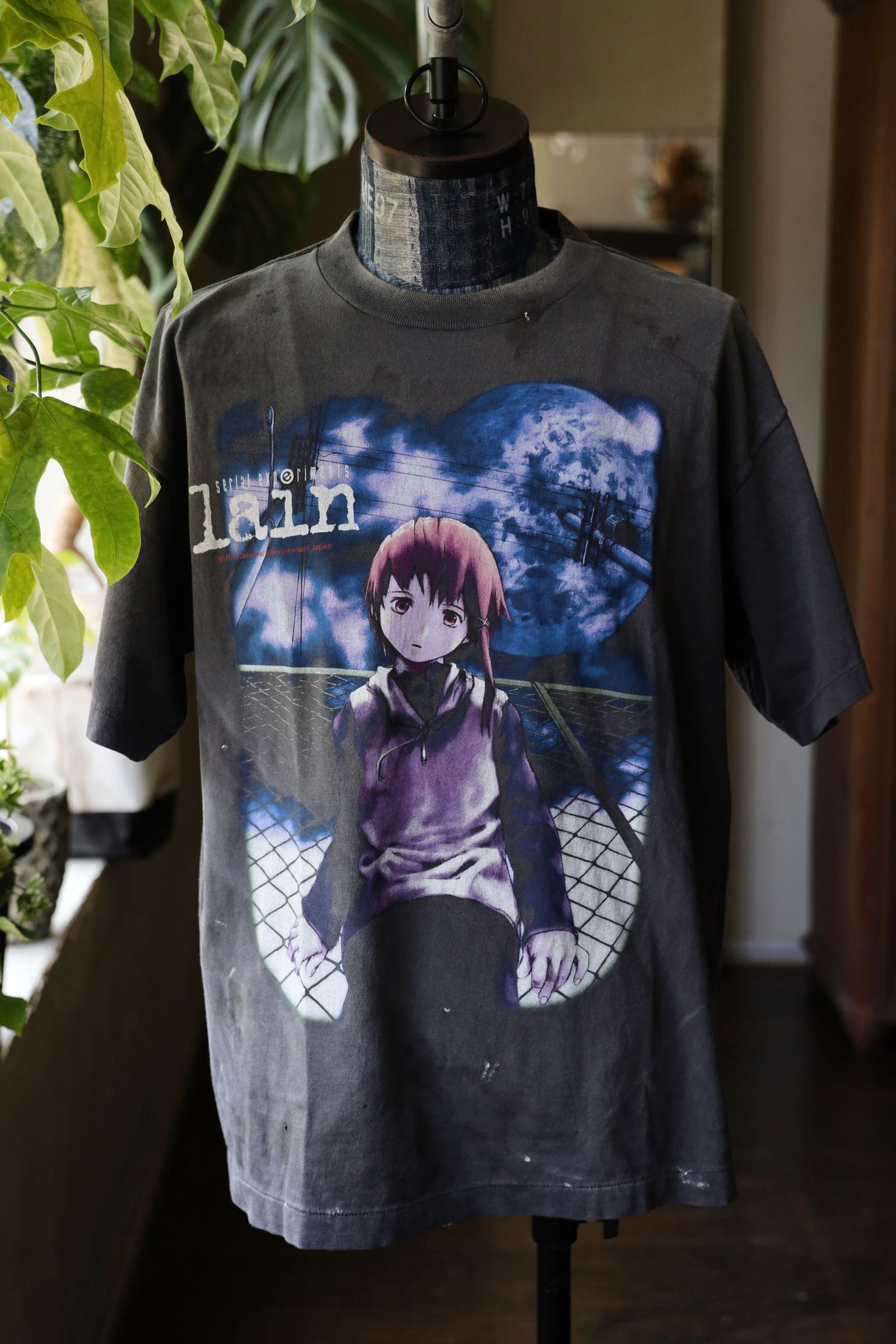セントマイケル SAINT Mxxxxxx × serial experiments lain × GEEKS RULE TEE(SM-HR1-0000-C23)BLACK☆7月6日(日)発売！
