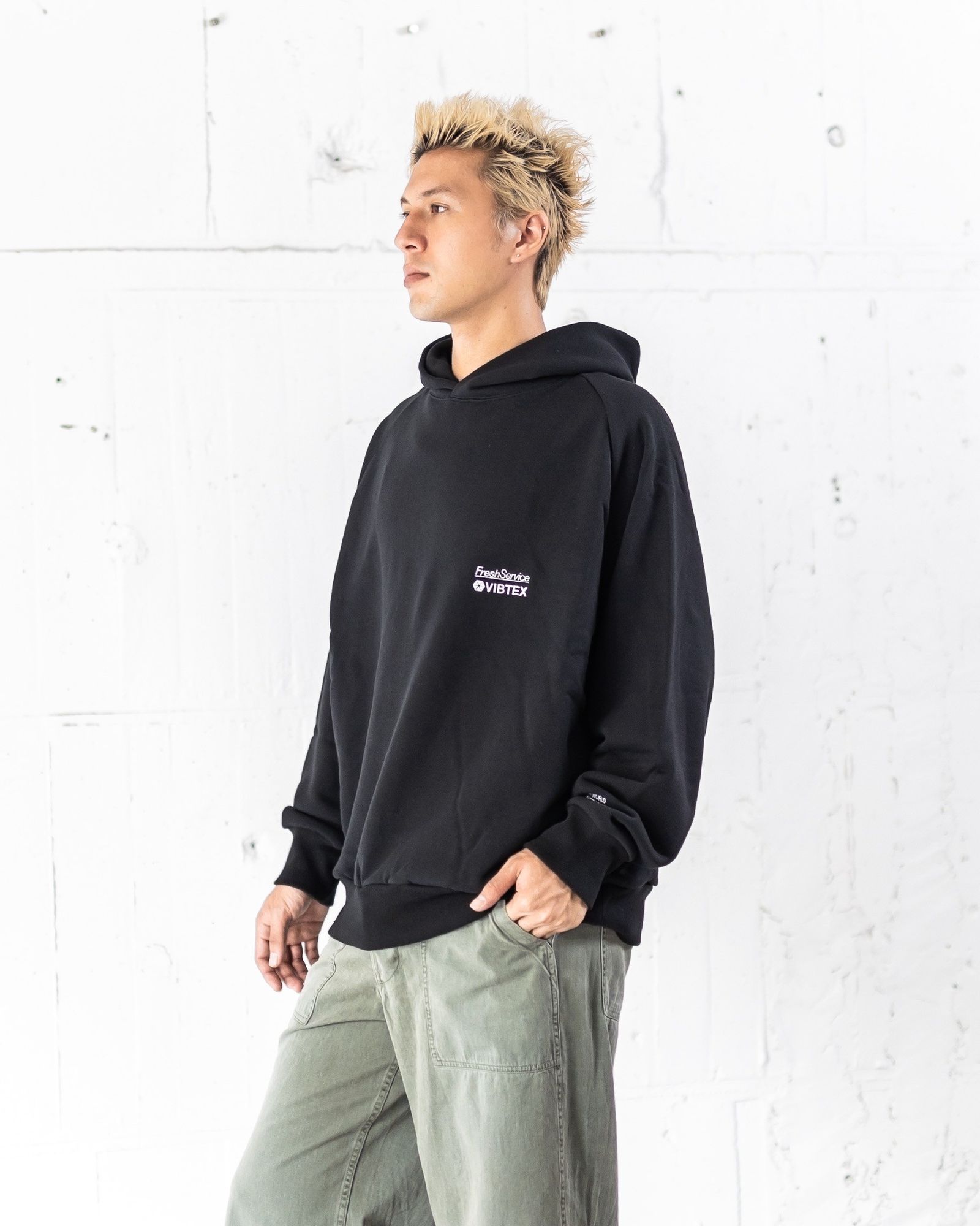 FreshService AS×FS SWEAT COLLEGE スウェット FreshService) AS×FS LIGHT OZ CREW NECK SWEAT “COLLEGE