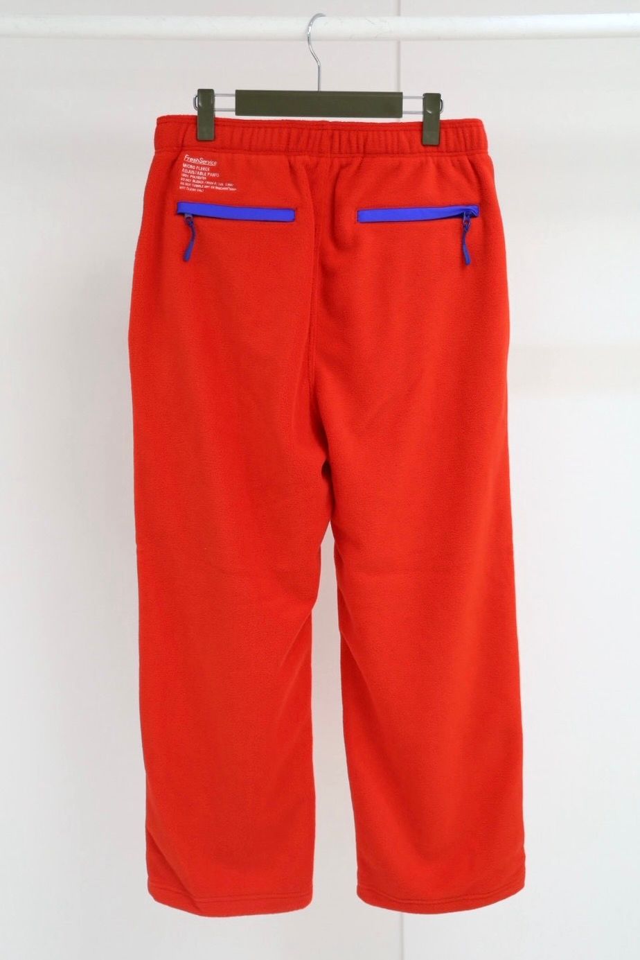 フレッシュサービス MICRO FLEECE ADJUSTABLE PANTS(FSC253-40193)RED★10月18日(土)発売！