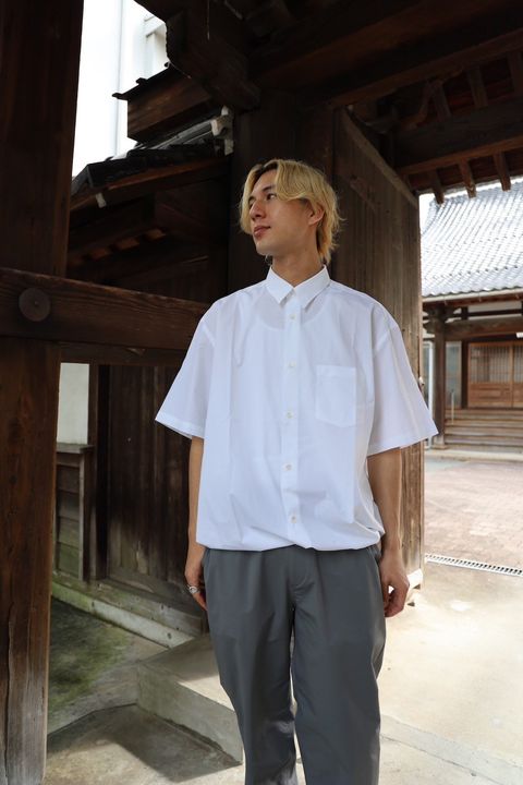 COMME des GARCONS 綿ブロードシャツStyle 2024.4.30
