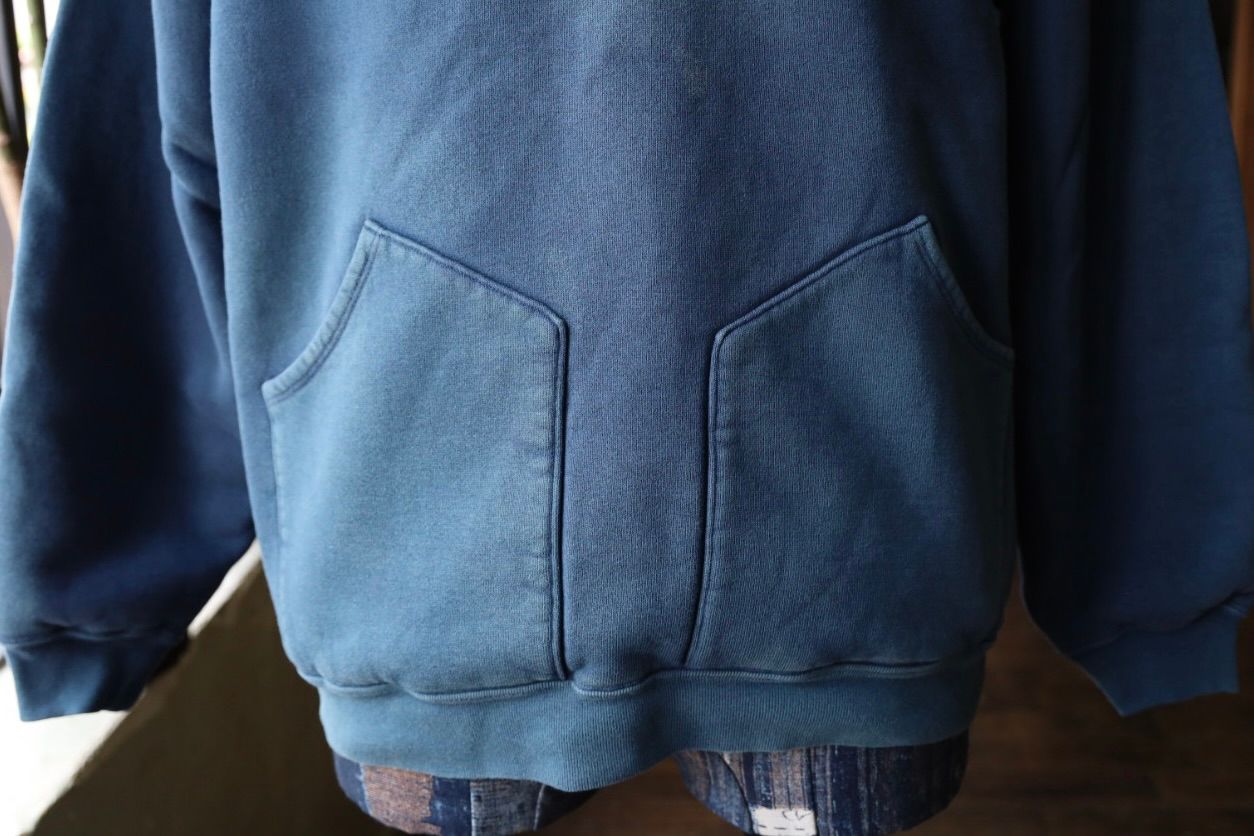アプレッセ 2025 STYLE2 Vintage Attached Hood Sweat Parka(25AAP-05-10)BLUE☆8月30日(土)発売！