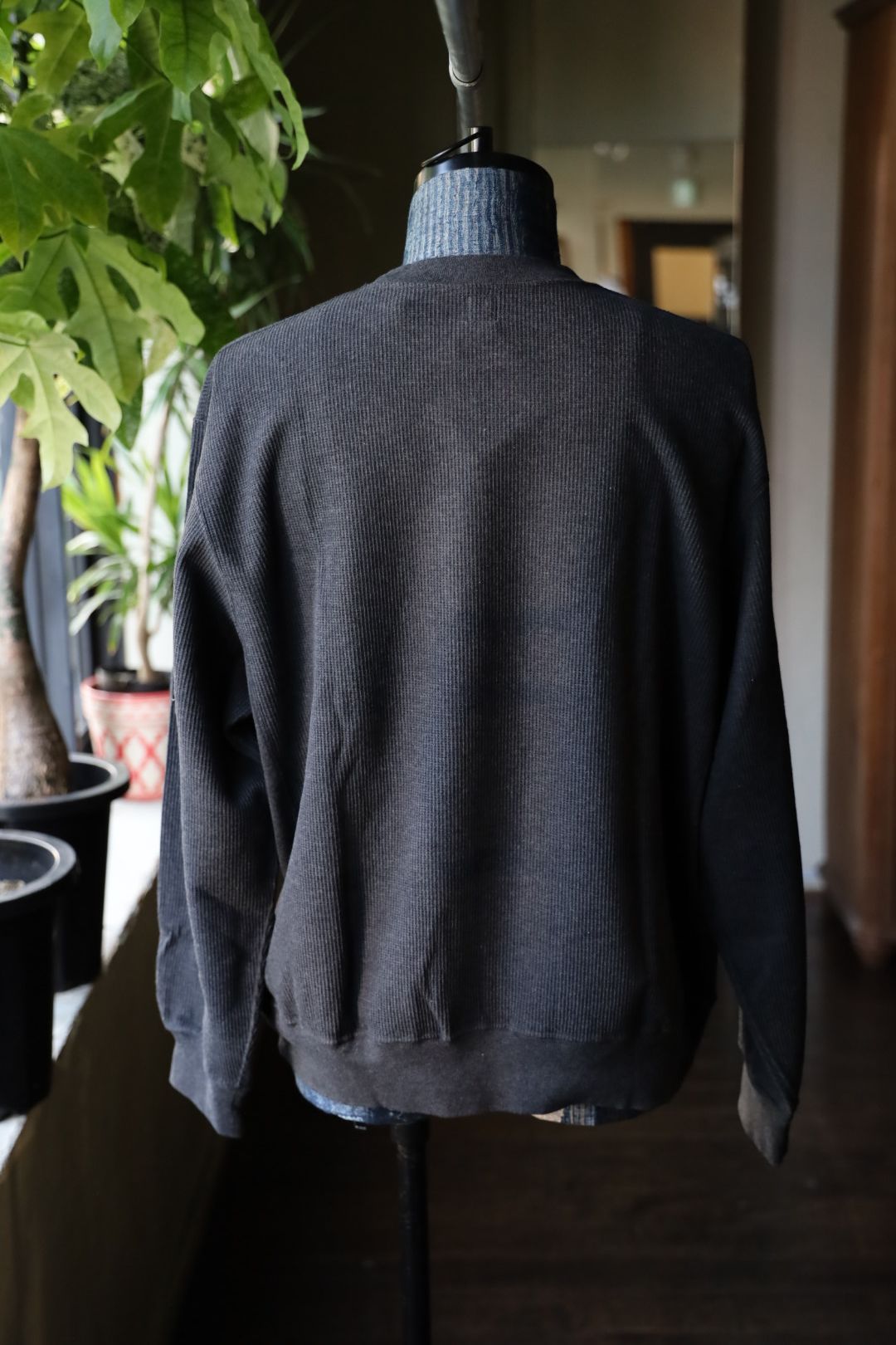 blurhms Mens 25FW Rough&Smooth Thermal P/O(bROOTS24F29F25)HeatherCharcoal☆8月29日(金)新作発売！