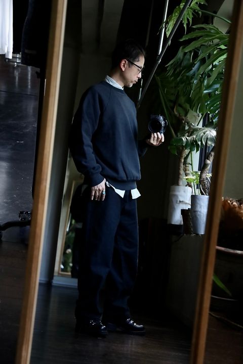 A.PRESSE Vintage Sweatshirtスタイル2024.8.15.