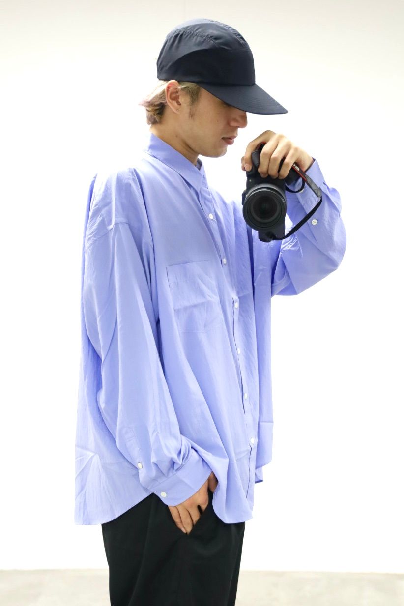 S.F.C 26SS エスエフシー R/N SHIRT(SCSS26S02)SAX☆2月28日(土)発売！