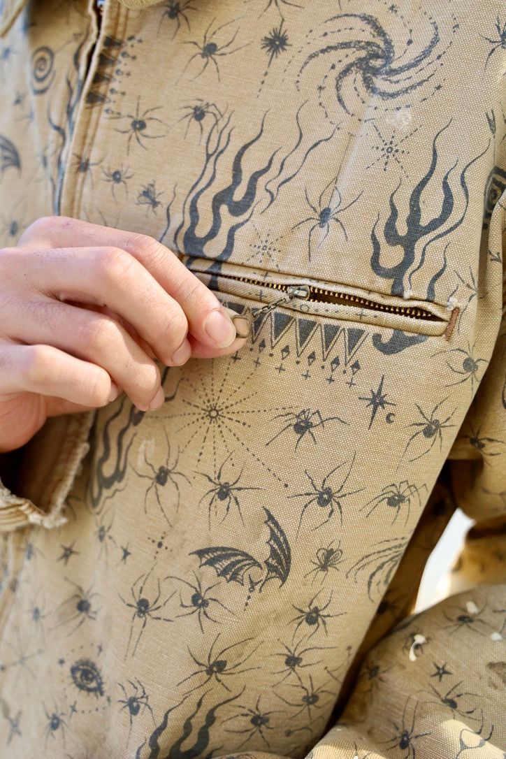 セントマイケル25SS Dr.Woo DW_DETROIT JKT(SM-HR8-0000-C43)BEIGE
