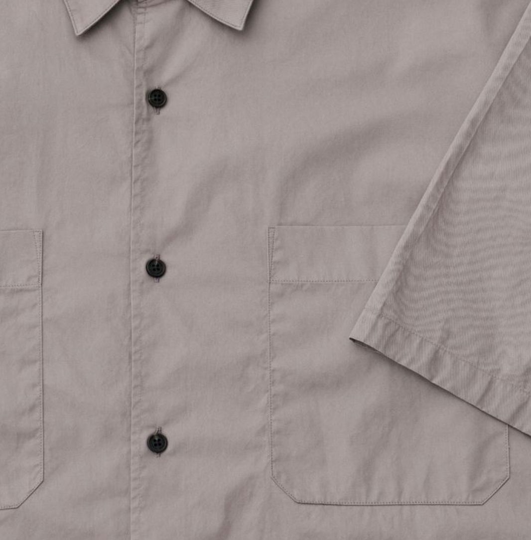 ANOTHER OFFICEアナザーオフィス WRITER SHIRT(AOESSH005)Taupe