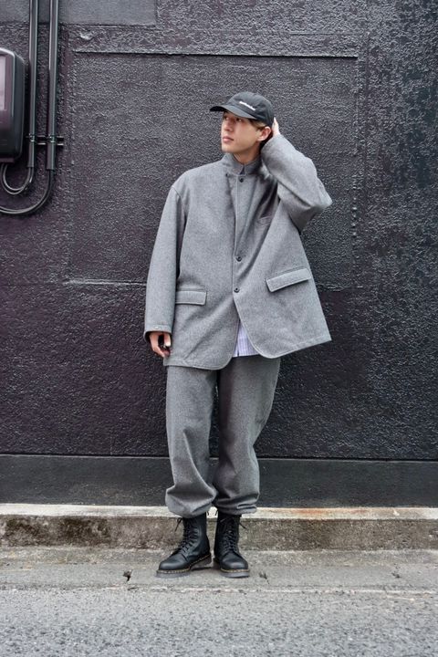 FreshService フレッシュサービス 23AW TECH TWEED セットアップスタイル