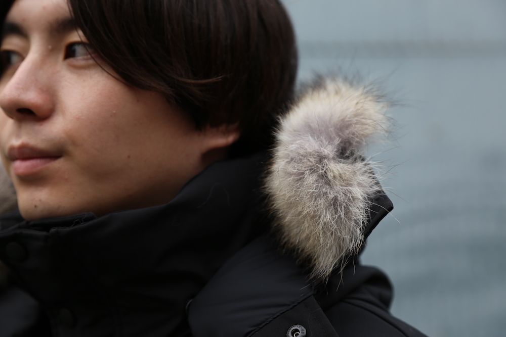 CANADA GOOSE WYNDHAM PARKA FF"BLACK"style.2020.8.8.
