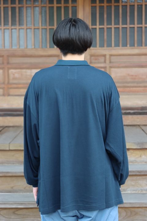 S.F.C CASHMERE BIG POLO(SFCFW21CS04)style.2021.9.6※9月11日発売