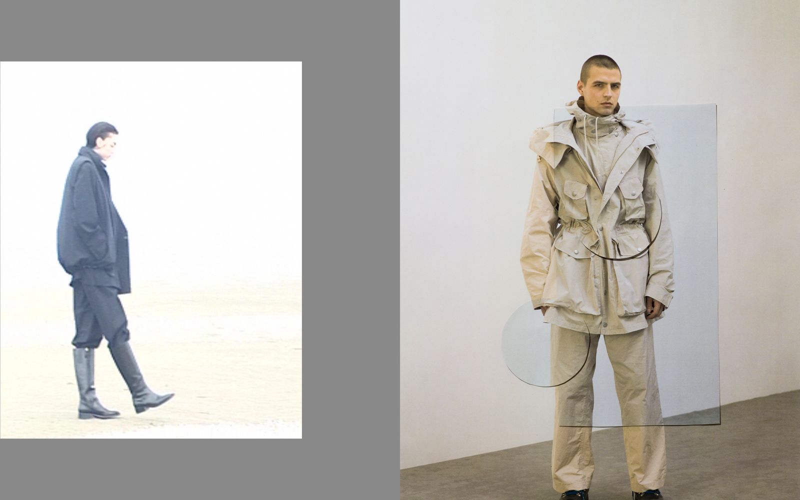 YOKE - ヨーク23AW CANADIAN MILITARY PARKA(YK23FW0530C)KHAKI