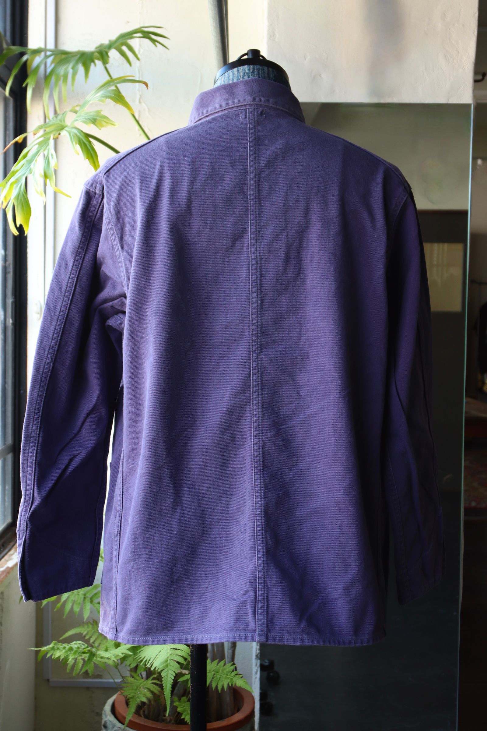 ファウンダ 25SS COVERALL JACKET(015FD251001)BLUE