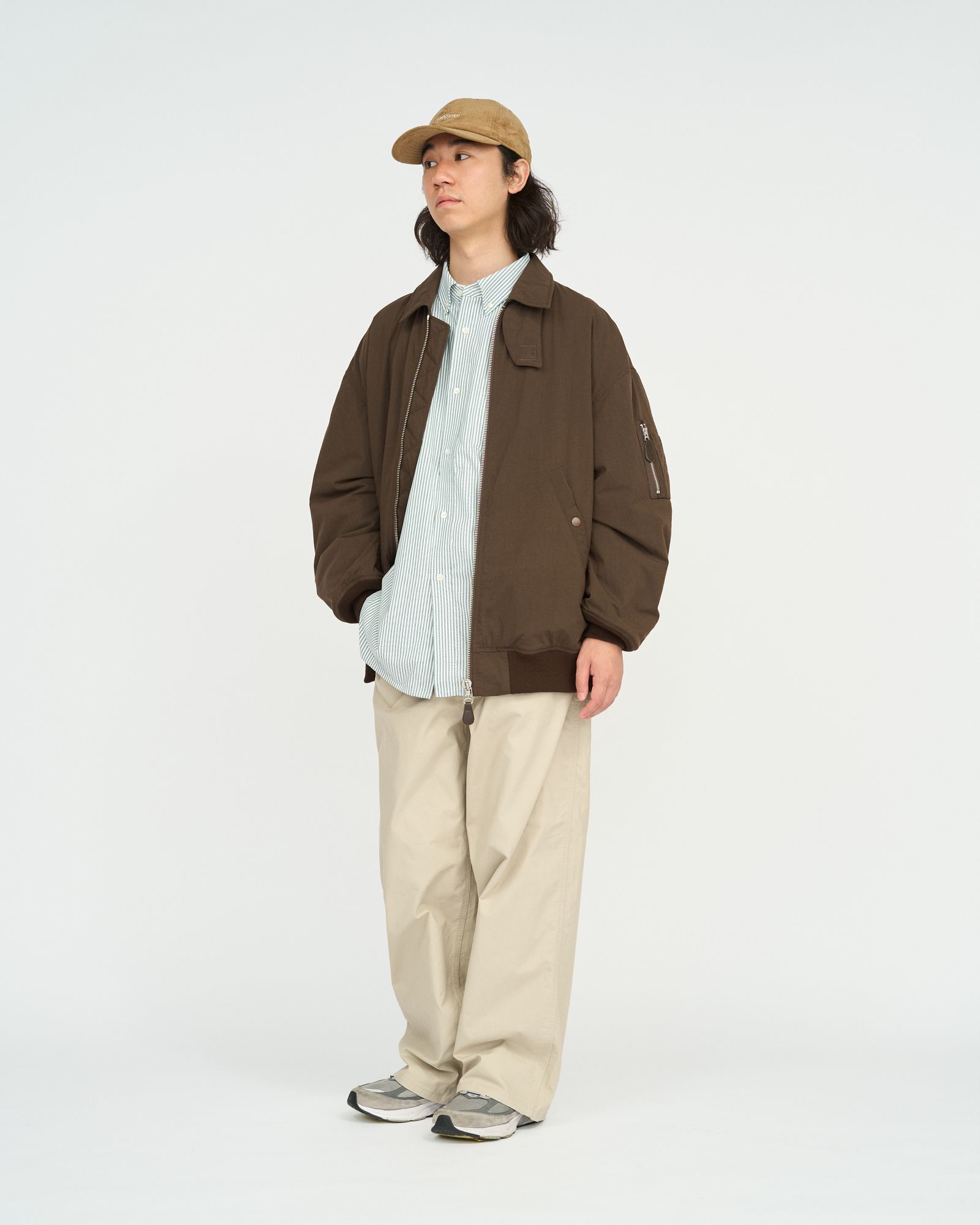 フレッシュサービス 26AW TACTICAL WOOL BOMBER JACKET(FSC263-30024)BROWN☆9月26日(土)新作発売！