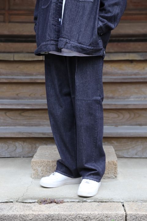 Graphpaper Colorfast Denim Jacket(GM213-30095B) style.2021.7.10.