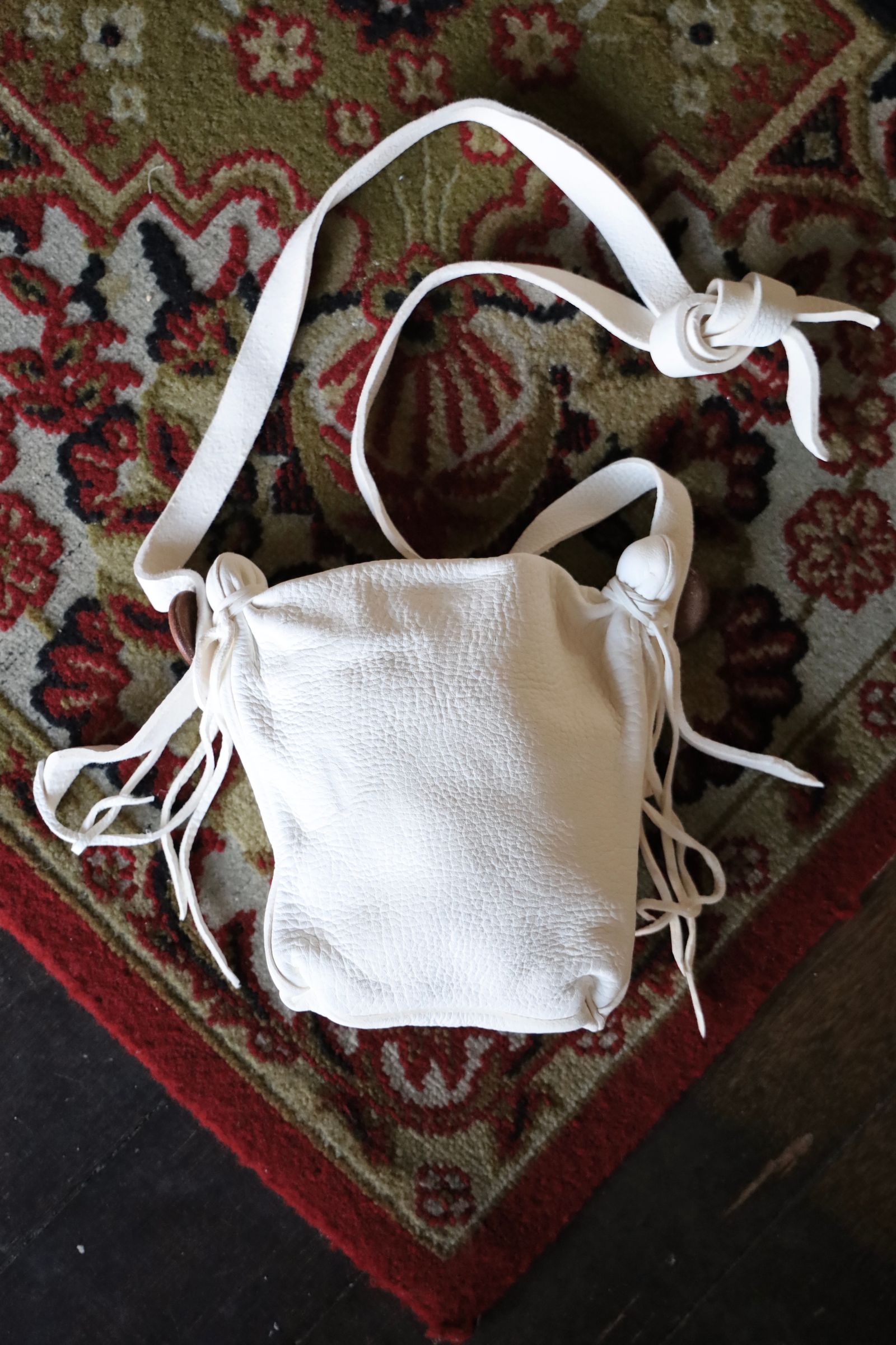 BOW WOW バウワウ DEER SKIN BAG(BW251-SWT)WHITE☆3月8日(土)発売！