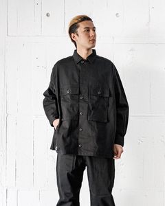 フレッシュサービス UTILITY FATIGUE SHIRT(FSC251-20138)BLACK