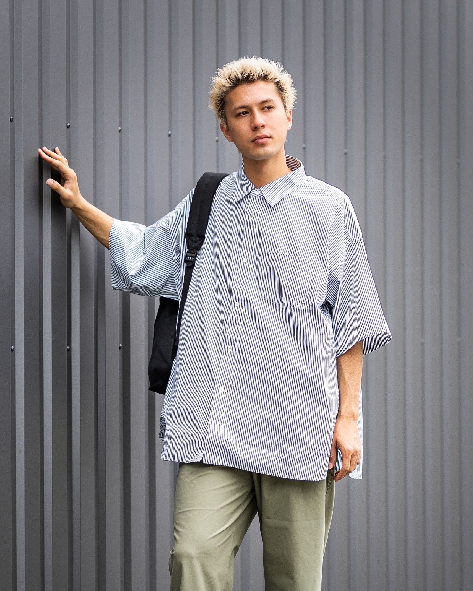 FreshService CORPORATE UNIFORM S/S SHIRT MARKスタイル