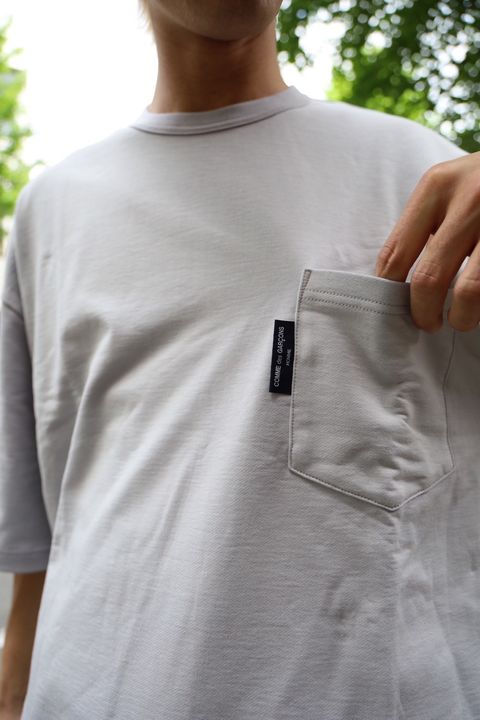 COMME des GARCONS 異素材切り替えTシャツStyle 2024.4.30