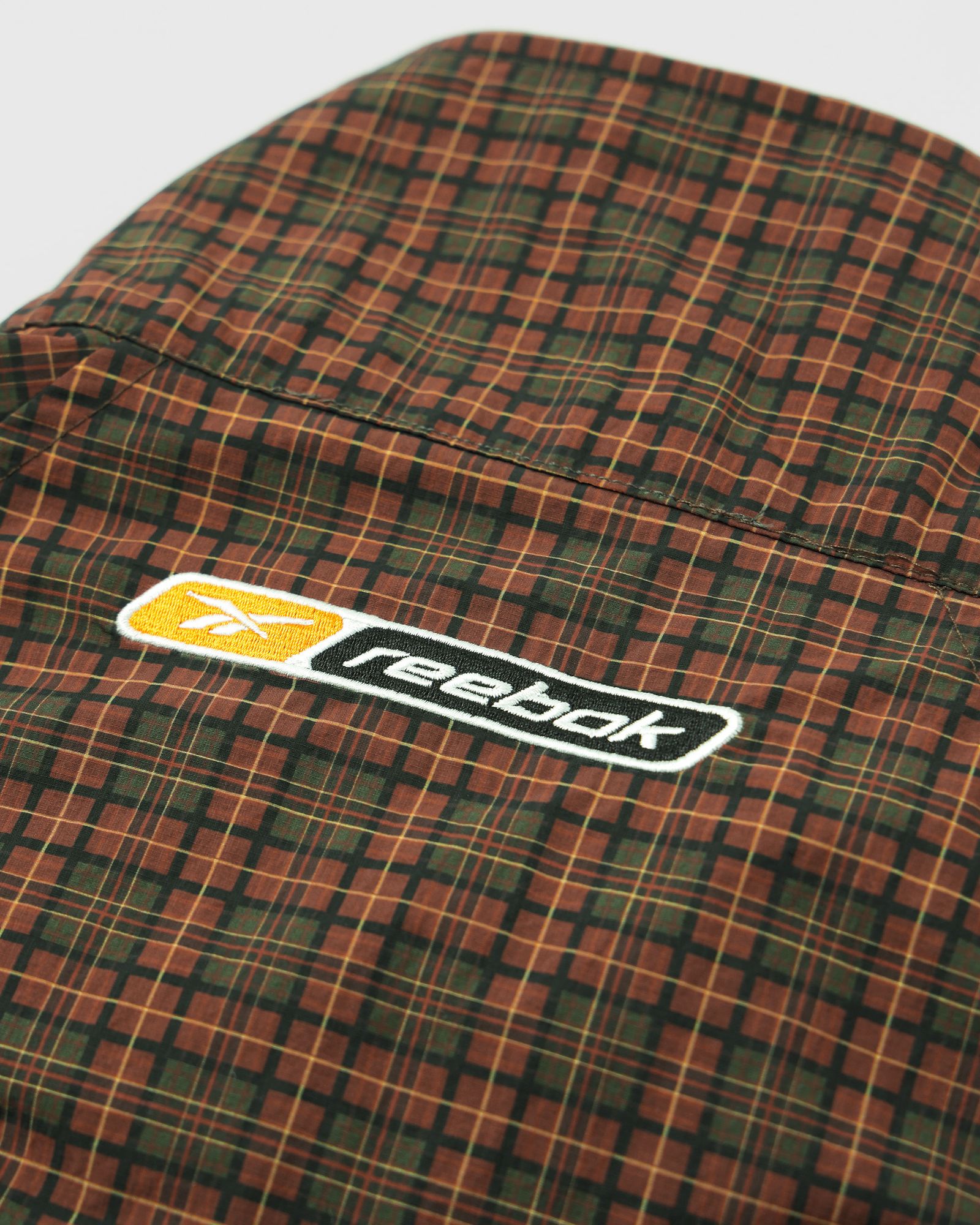 セダンオールパーパス SS26  Reebok / Track Jacket(SD26S-JK01)Brown Plaid☆2月7日(土)12:00発売！