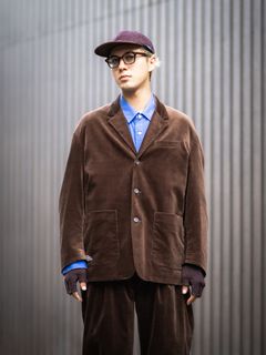 フレッシュサービス 26AW AIR CORDUROY JACKET(FSC263-20086)BROWN☆10月3日(土)新作発売！