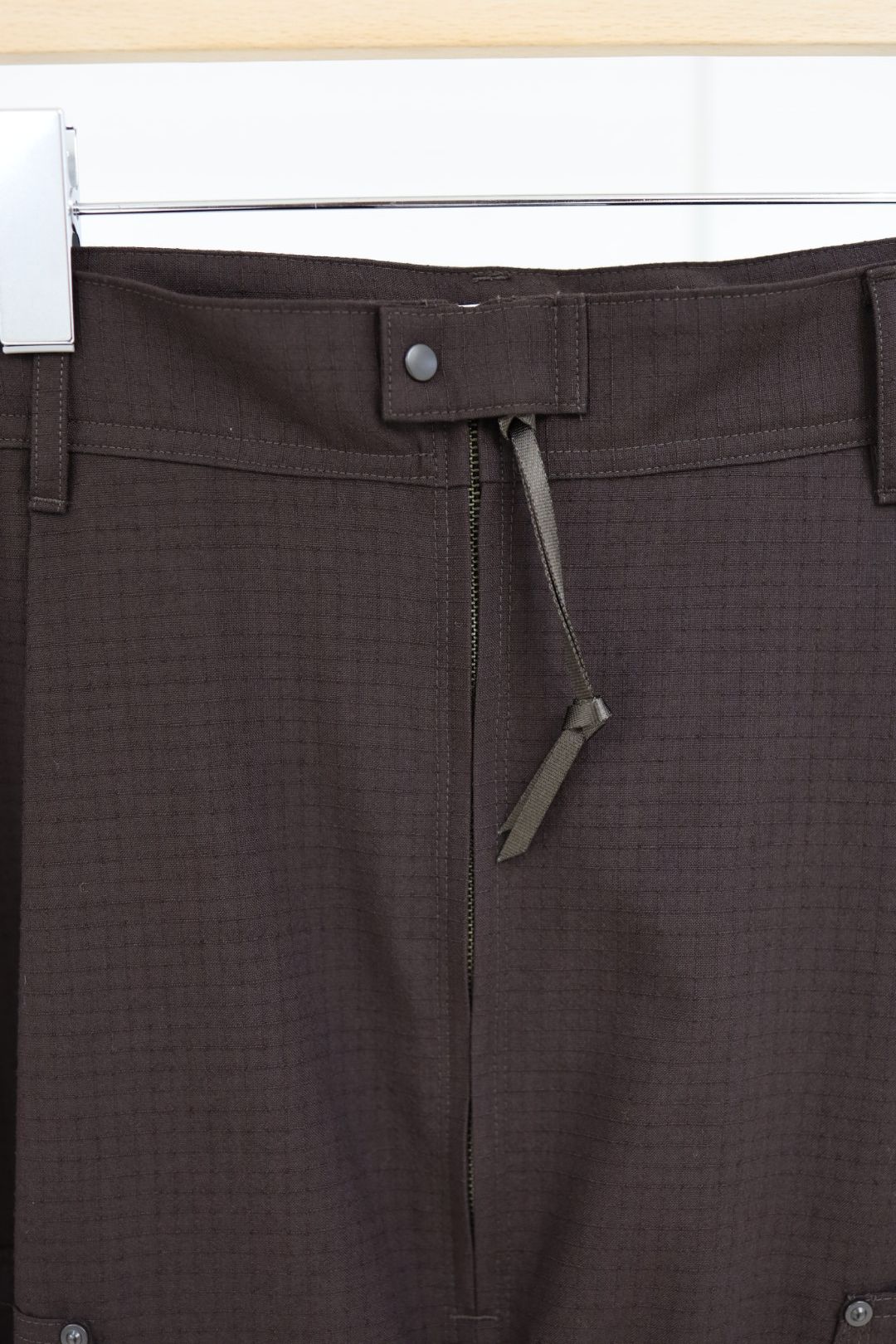 プロダクトトゥエルブ SS26 High Count Wool Ripstop Pants(26SS-PPT04)BROWN