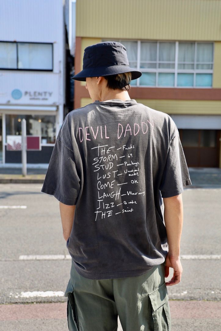 SAINT MICHAEL/セント マイケル/SS TEE/MIGHTY DEVILS/BLK
