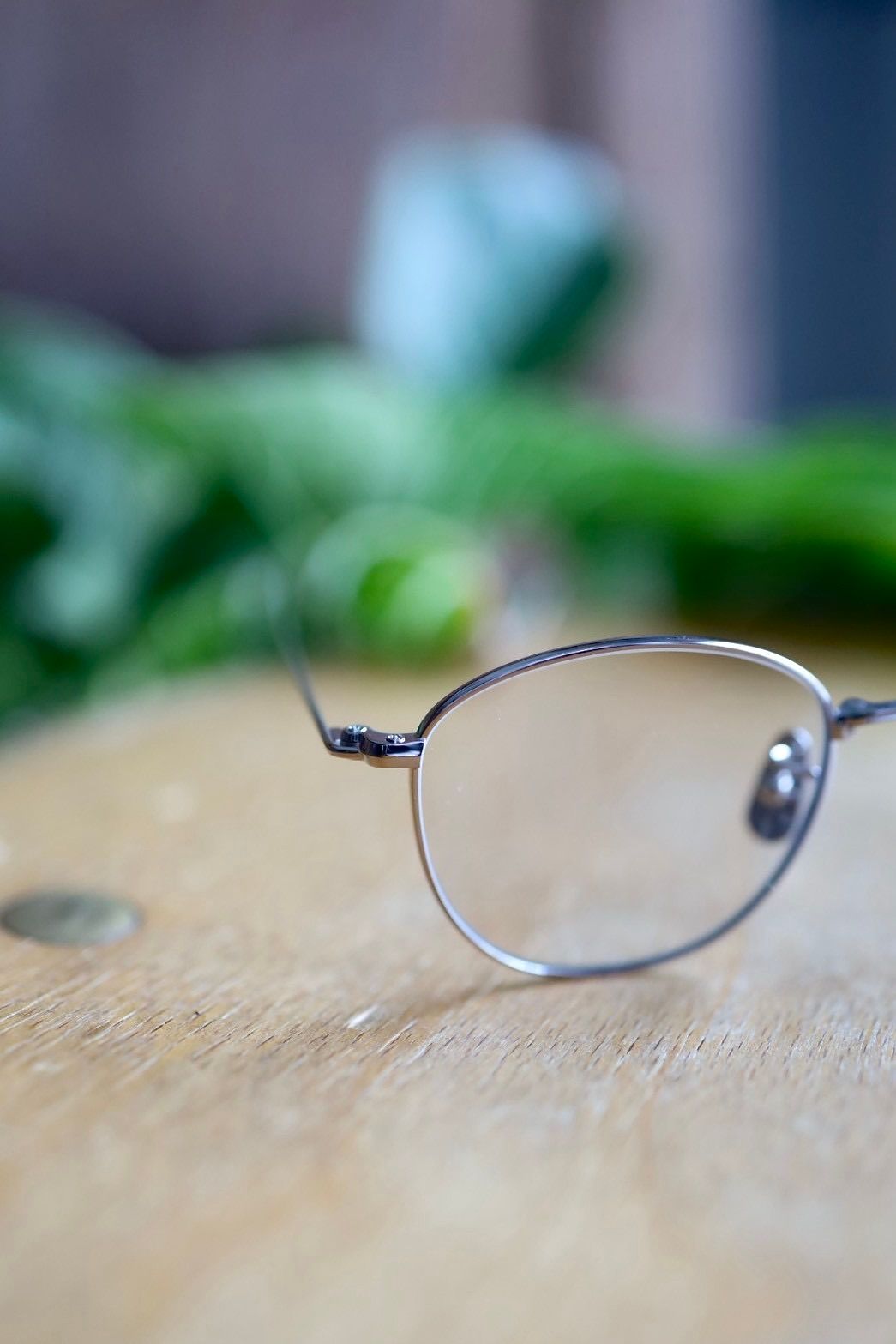 ノチノオプティカル KOUGETSU NOCHINO-N13 #1 PLUTINUM SILVER × CLEAR to GREY (調光モデル)☆11月22日(土)発売！