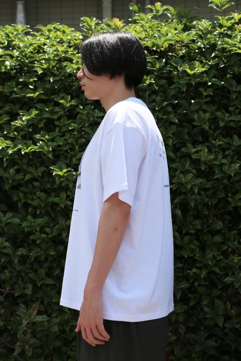 Graphpaper POET MEETS DUBWISE for Graphpaper Oversized Tee “WORDS AND SILENCE” style. 2021.05.29.