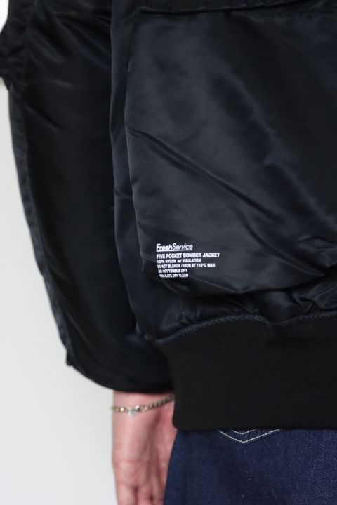 FreshService FIVE POCKET BOMBER JACKET w/INSULATION(FSW-21-CT_85) style.2021.9.3