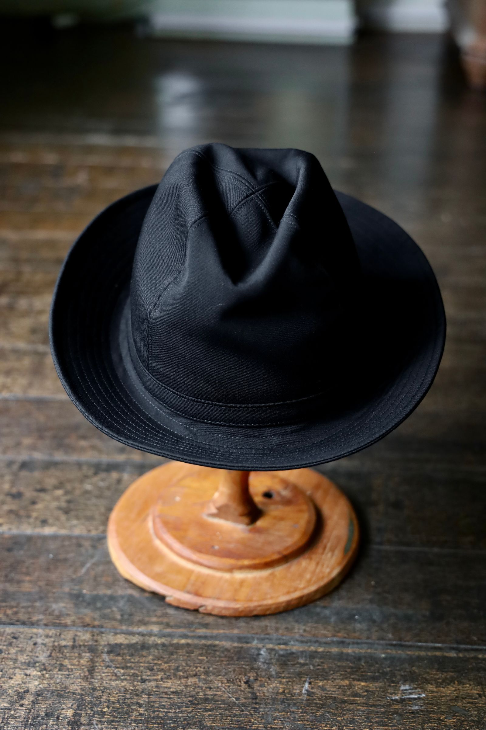 Yohji Yamamoto POUR HOMME 25AW フェドラハット (HL-H09-160)