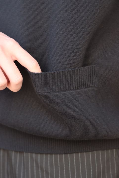 STUDIO NICHOLSON FOSS SNM MERINO KNIT VEST(783) style.2022.1.8