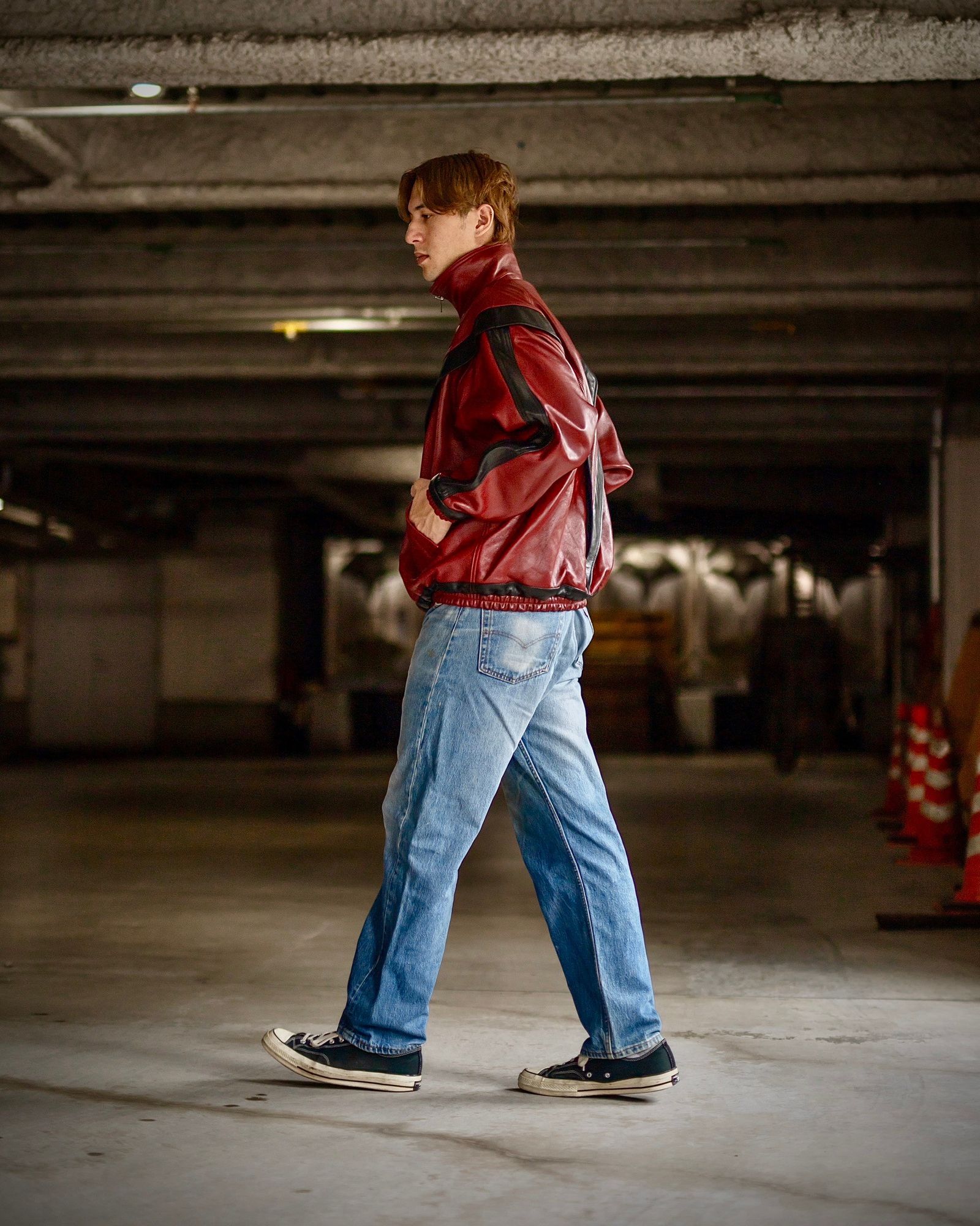 doublet 新作LEATHER TRACK JACKET style | 5013 | mark