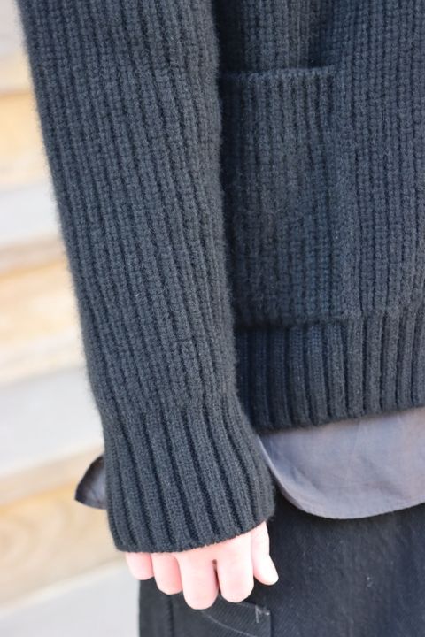A.PRESSE  Fisherman Cardigan Sweater(21AAP-03-02M) style.2021.12.24