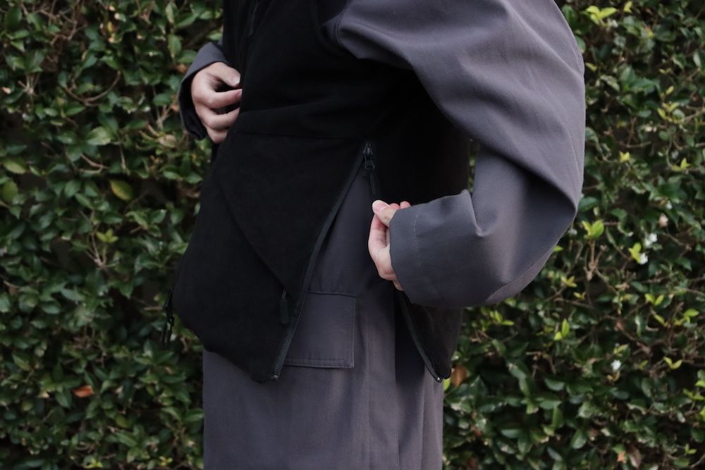 YOKE DESERT STORM OVERCOAT(YK21AW0239C) style. 2021.11.23.