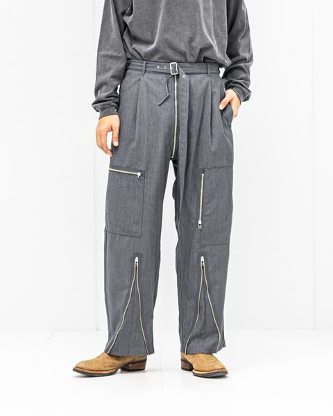 プロダクトトゥエルブ T/W Flight Pants(25AW-PPT02)GREY★9月13日(土)発売！