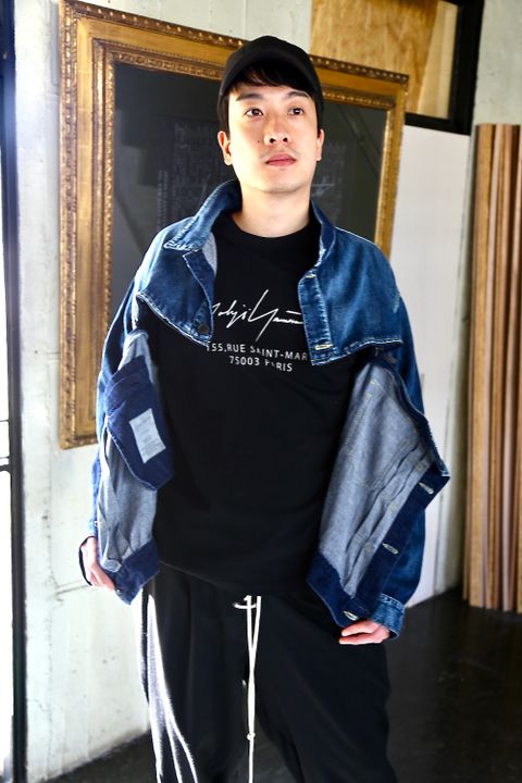 Yohji Yamamoto W-8オンスデニムジャケットスタイル.2021.1.19.