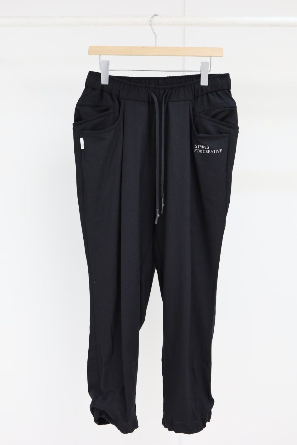 S.F.C 2026FW エスエフシー WIDE TAPERED EASY PANTS(CASHMERE WOOL) (SFCFW26P07)Black☆10月17日(土)発売！