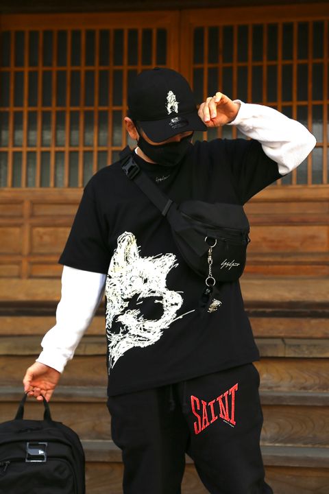 Yohji Yamamoto×NewEra Mix style.2021.4.17.