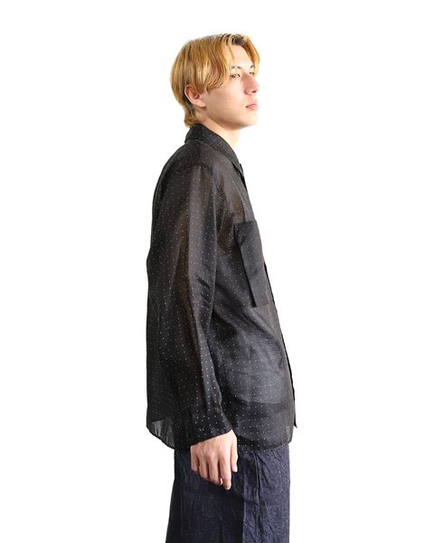 blurhms 24SS 新作Square Dot Gusset PKT Shirt&12.9oz Bias Denim Pants style 2024.3.2