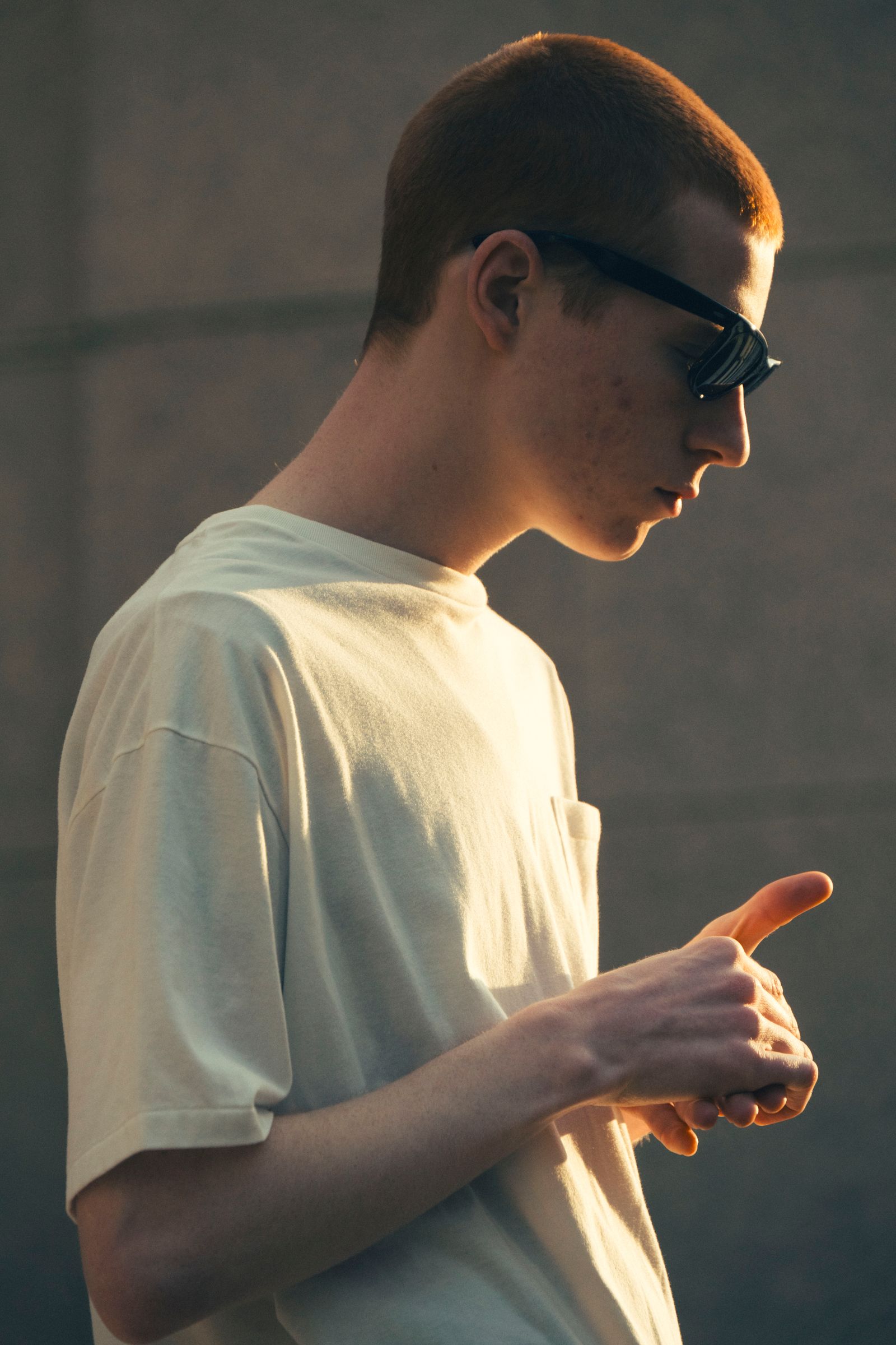 ファウンダ 25SS POCKET T SHIRT(015FD251017)WHITE